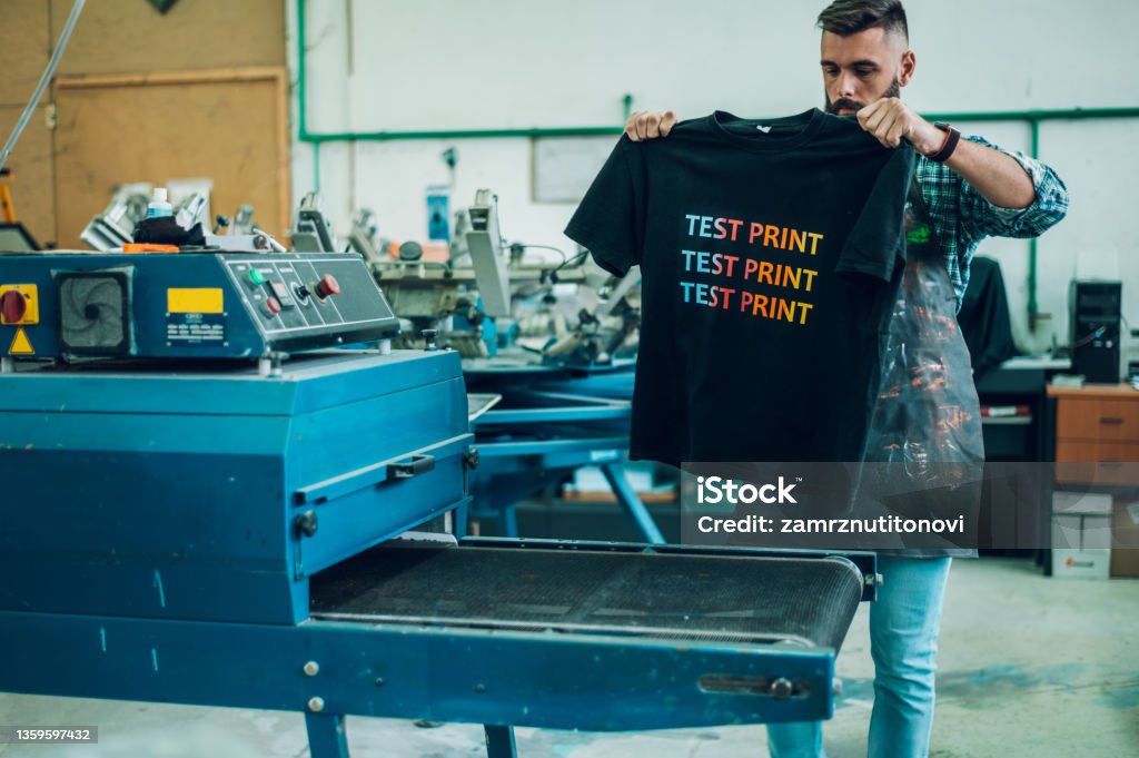 T-shirt print DTF